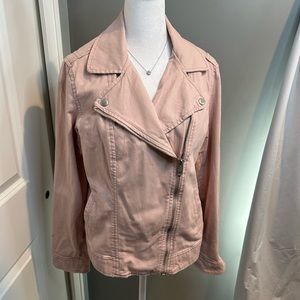 Old Navy Moto Jacket Pink Size Medium
